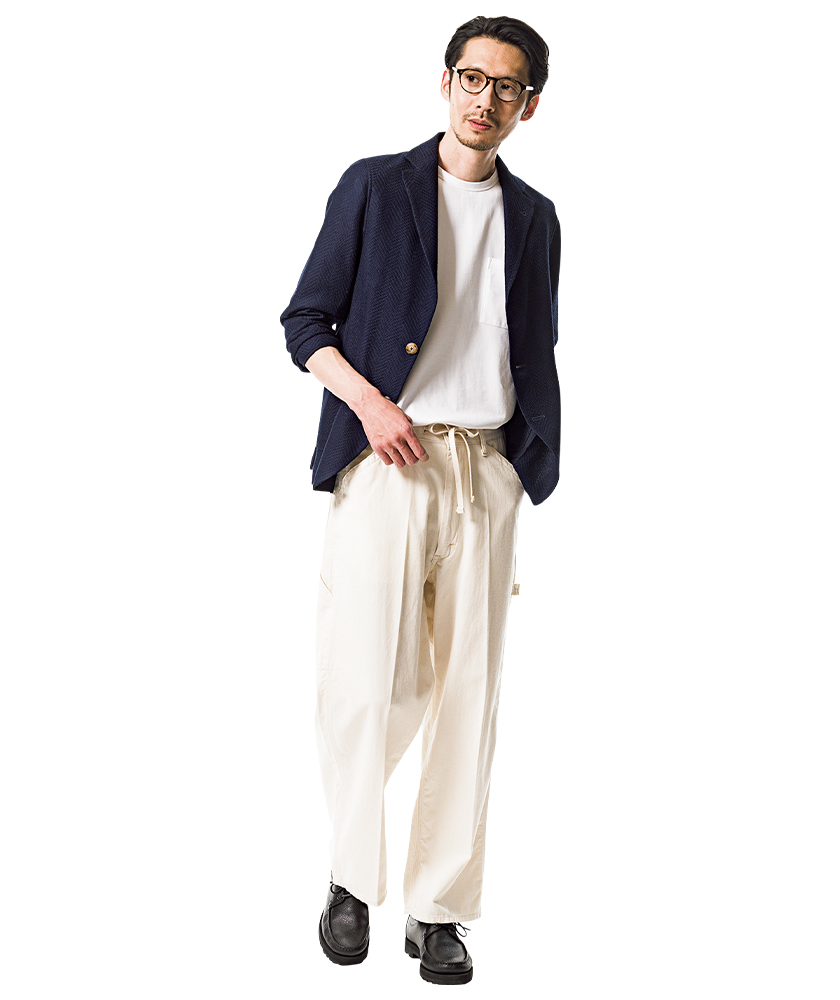 LEE×SHIPS リー×シップスのペインターイージーパンツ