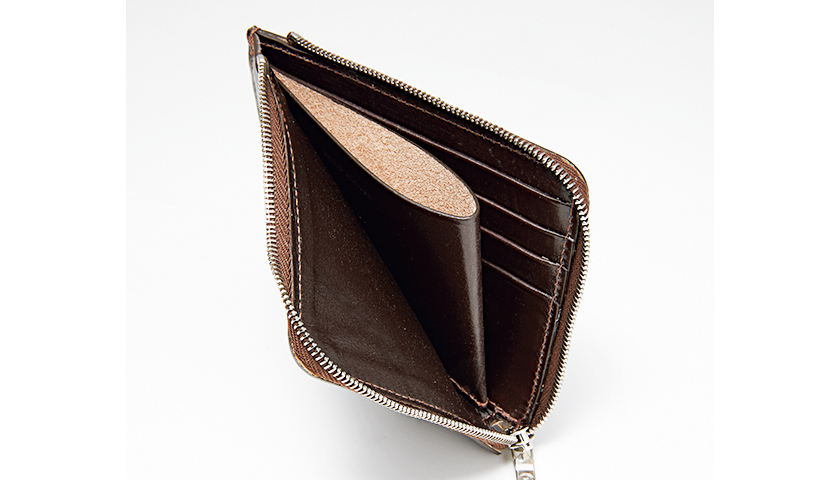 Whitehouse Cox ホワイトハウスコックスのSLIM ZIP WALLET S3068