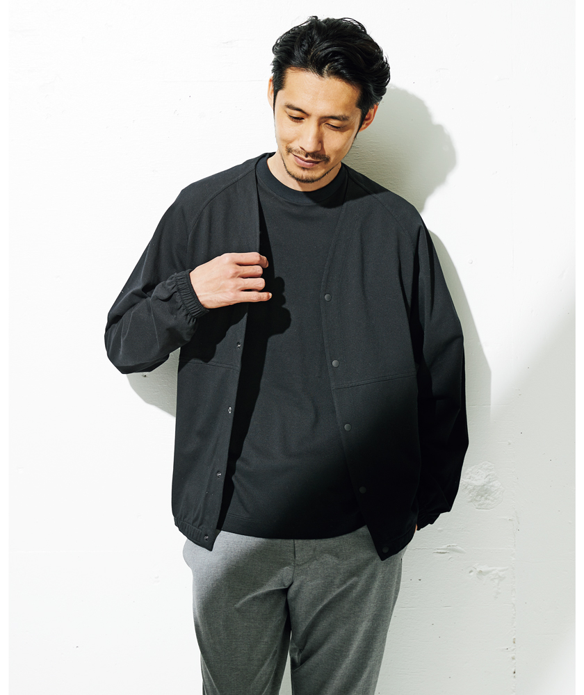 MACKINTOSH PHILOSOPHY マッキントッシュ フィロソフィーのVネックカーディガンとクルーネックポケＴ