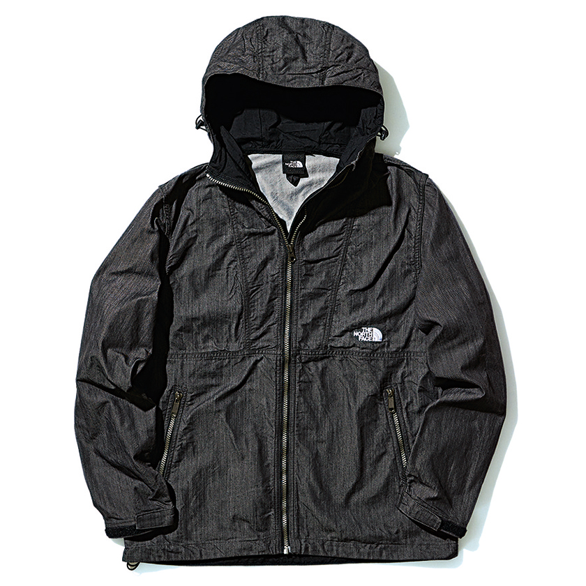 THE NORTH FACE ザ・ノース・フェイスのナイロンデニム コンパクトジャケット