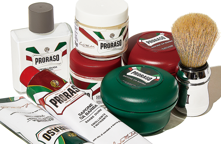 PRORASO ポロラーソのシェービング用品