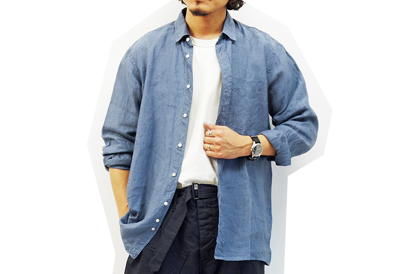 INDIVIDUALIZED SHIRTS インディビジュアライズド シャツのスクエアカット クラシックフィットシャツ