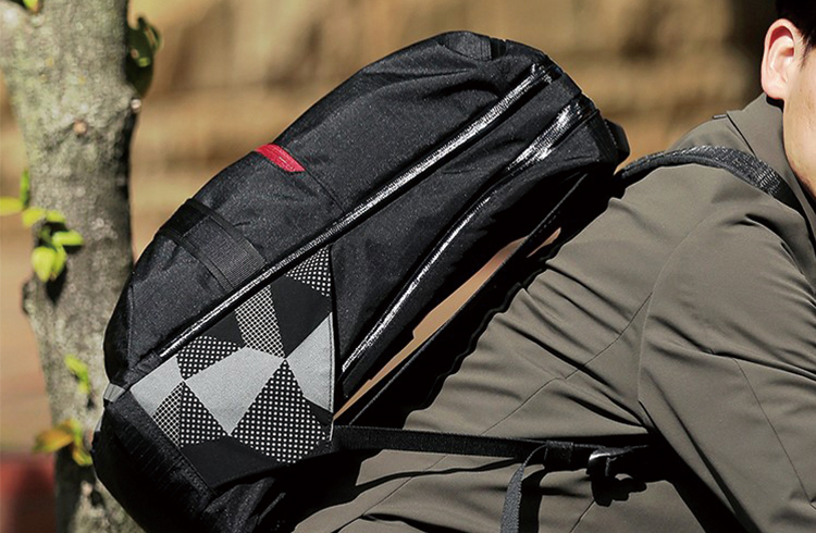 OSIRIS スピーカー付き黒リュック バックパック/リュック｜Daytona