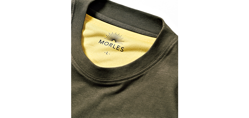 MORLES モアレスのレイヤード クルーネックＴシャツ