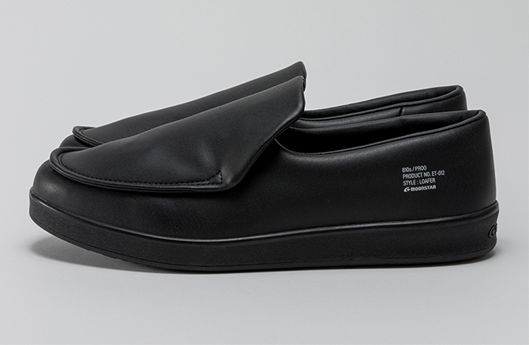 ムーンスター発のキッチンシューズ由来の「エイトテンス」に一目惚れ