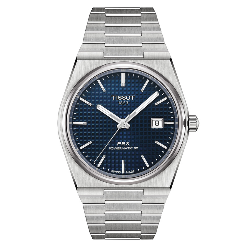 TISSOT ティソ PRX オートマティック シルバーグレーダイヤル×ローズゴールドPVDベゼルタイプ