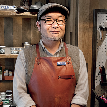 ビルケンシュトック 新宿店 リペアマイスター 前川 雄さん