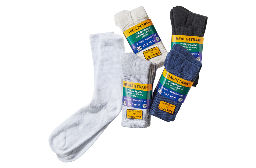 レイルロードソック HEALTH TRAK THERAPEUTIC NATURAL COTTON SOCKS