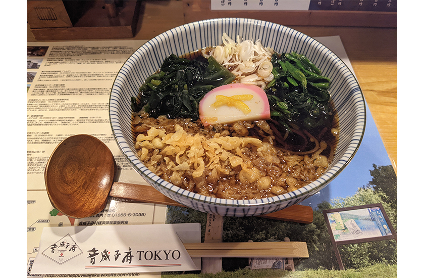 音威子府 TOKYO たぬきそば