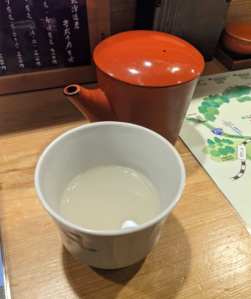 音威子府 TOKYO 蕎麦湯