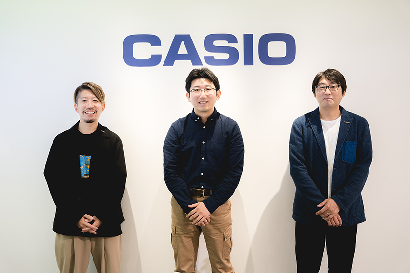 カシオ計算機 泉潤一さん 丸憲太郎さん 池津さん