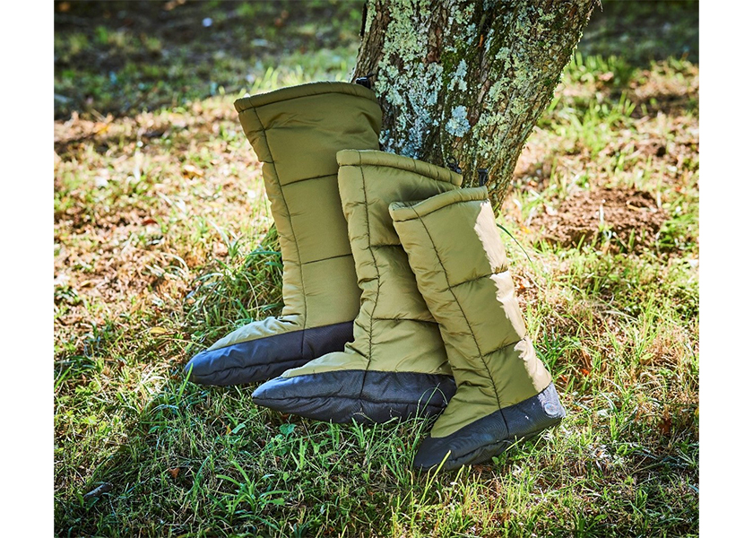 Snugpak スナグパックのテントブーツ オリーブ