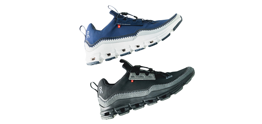 On オンのクラウドアウェイ インク×ホワイト ブラック×ロック