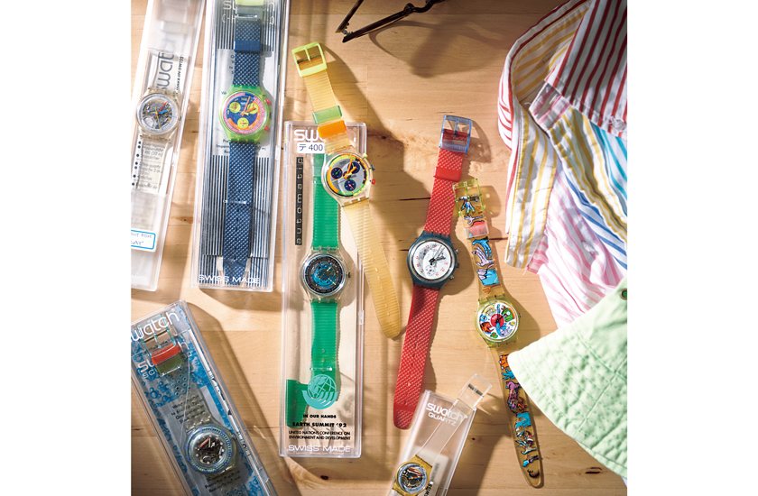 スウォッチ Swatch ’80～’90年代スケルトンモデル