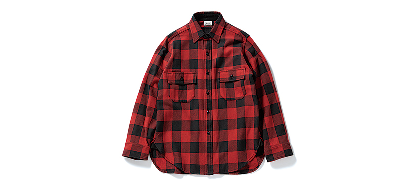 Woolrich ウールリッチのオーセンティック フランネル シャツ