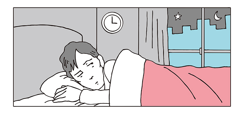 眠りが浅い