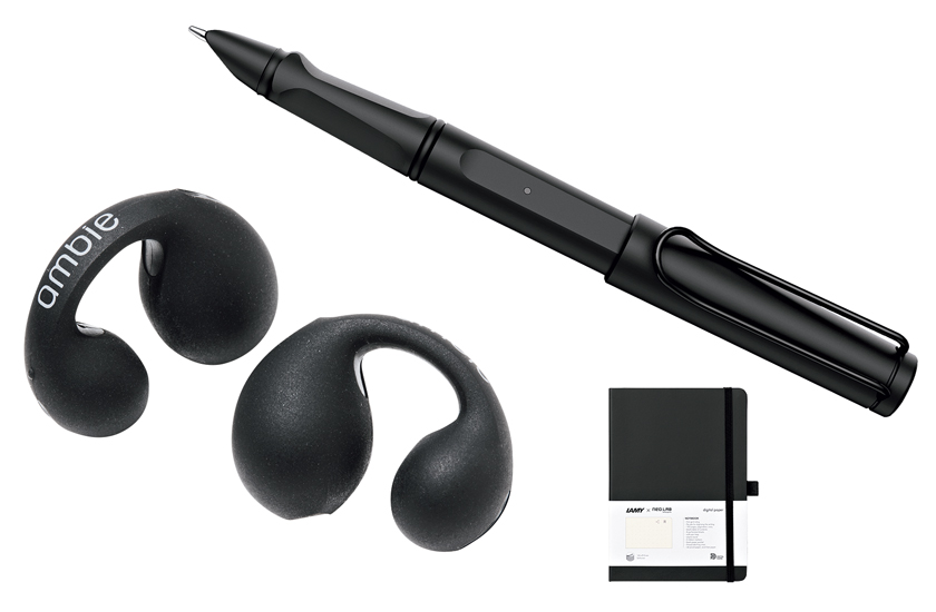 リモートワークに役立つ秘密道具 LAMY×Neo LAB ラミー×ネオラボ スマートペン ambie アンビー サウンドイヤカフ AM-TW01