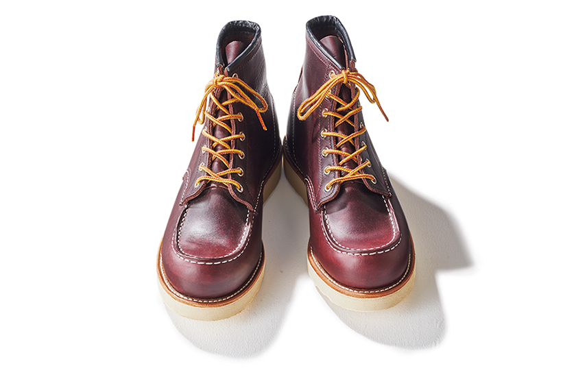 RED WING レッドウィングの6インチ クラシックモック ブラックチェリー