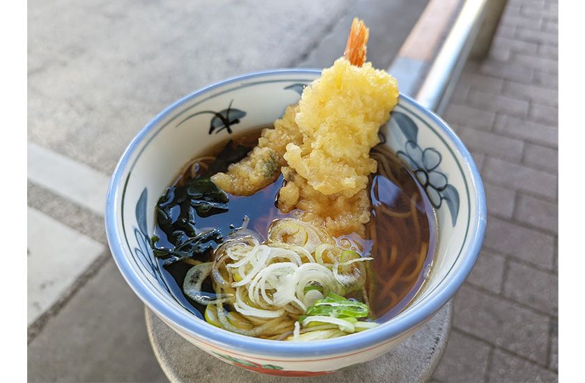 やしま 海老天いか天そば