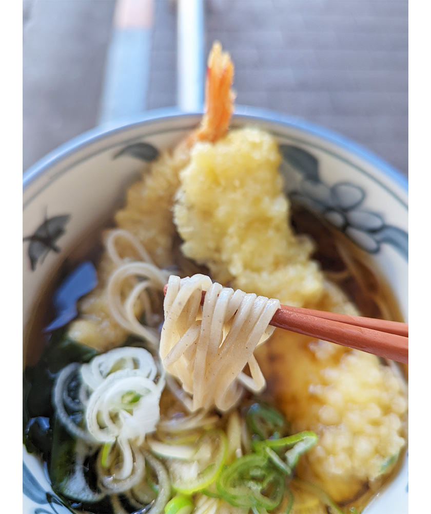 やしま 海老天いか天そば