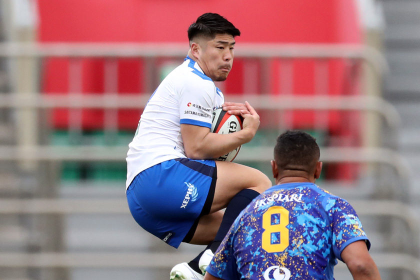 埼玉パナソニックワイルドナイツの松田力也選手