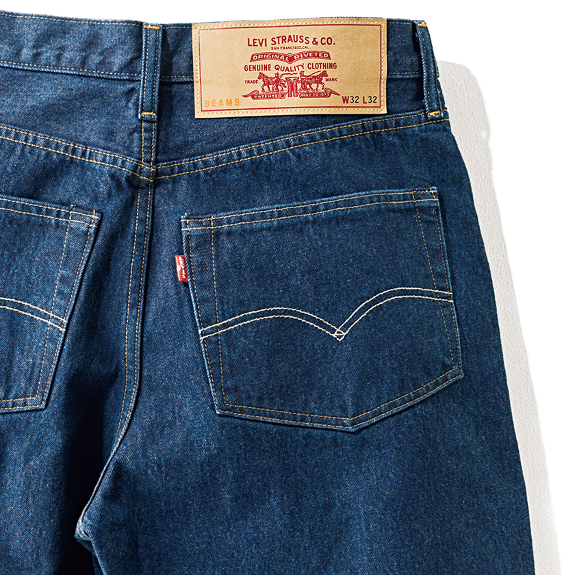 LEVI'S×BEAMS リーバイス×ビームスのスーパーワイドジーンズ