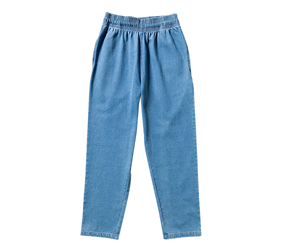 Cookman クックマンのシェフパンツ デニム ライトブルー Chef Pants Denim Light Blue