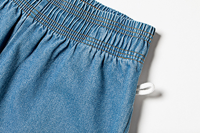 Cookman クックマンのシェフパンツ デニム ライトブルー Chef Pants Denim Light Blue