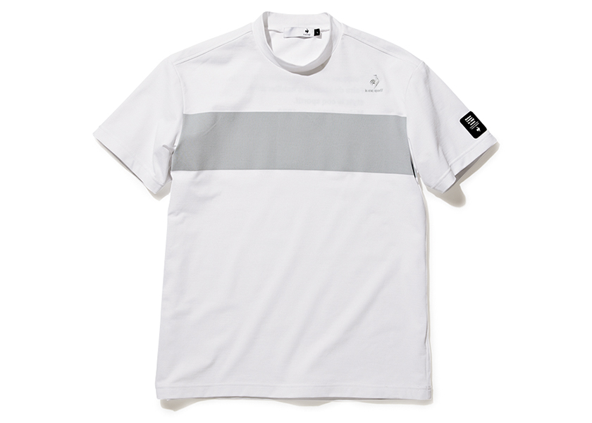 le coq sportif golf ルコックスポルティフ ゴルフのサンスクリーンモックネック 半袖シャツ