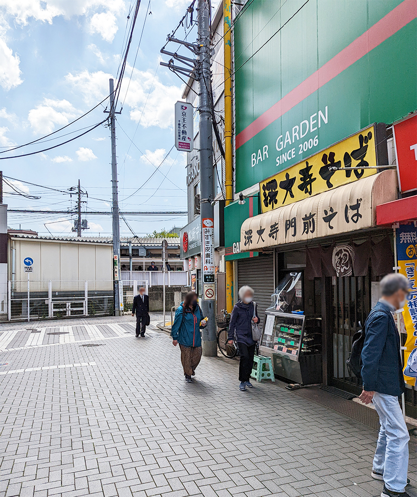 深大寺門前そばの外観