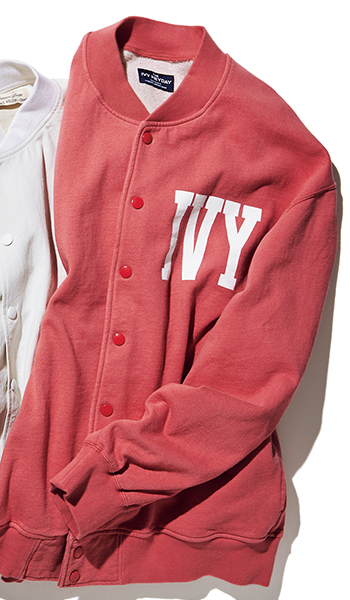 THE IVY HEYDAY furnished by J.PRESS & IMPRESTORE アイヴィー ヘイデイ ファーニシュド バイ J.プレス & インプレストアのスウェット バーシティジャケット
