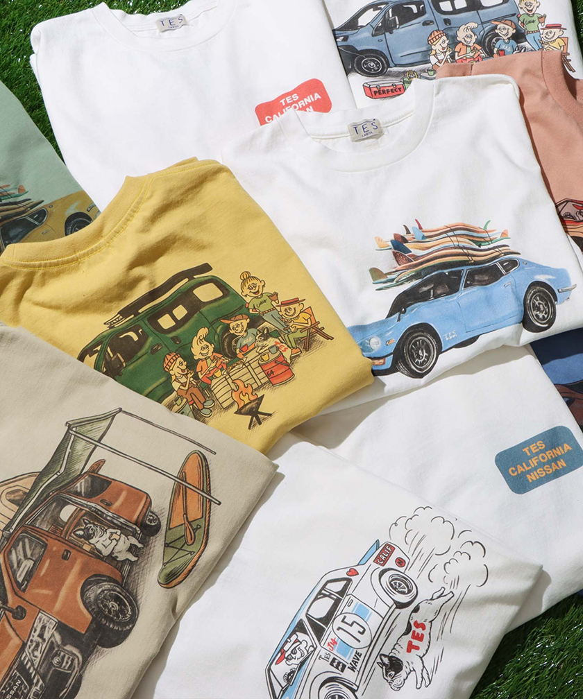 The Endless Summer × NISSANのコラボレーションTシャツ