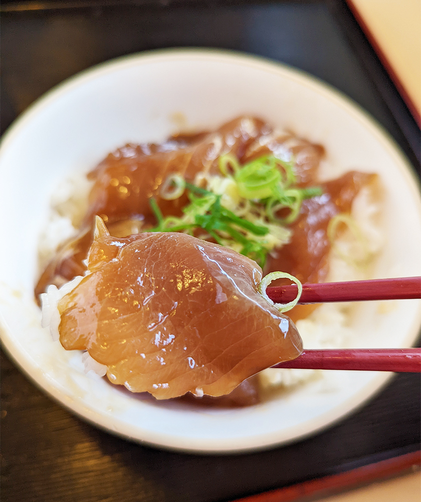 スマル亭 富士宮店のまぐろ漬丼