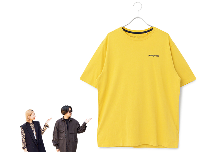 パタゴニアのMs P-6 オーガニックTシャツ