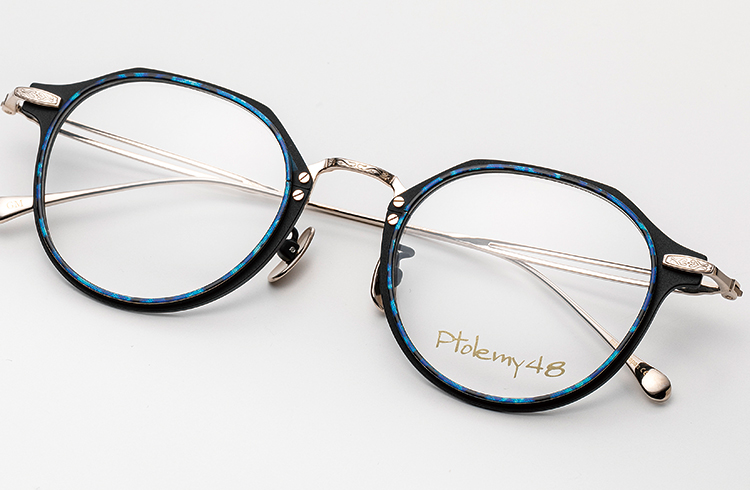 Ptolemy48 トレミー48 ボストン型メガネ 最高峰の職人技が光る革新的で芸術的なデザインの眼鏡ブランド