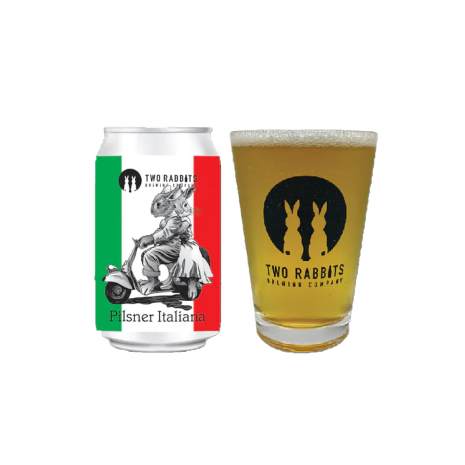 Two Rabbits Brewing ピルスナーイタリアーナ 