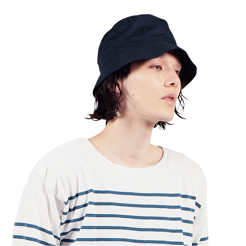 KIJIMA TAKAYUKI×TOMORROWLAND キジマタカユキ×トゥモローランドのコットンポプリンバケットハット