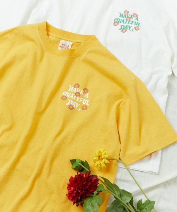 HAVE A GRATEFUL DAY BOX LOGO S/S TEE