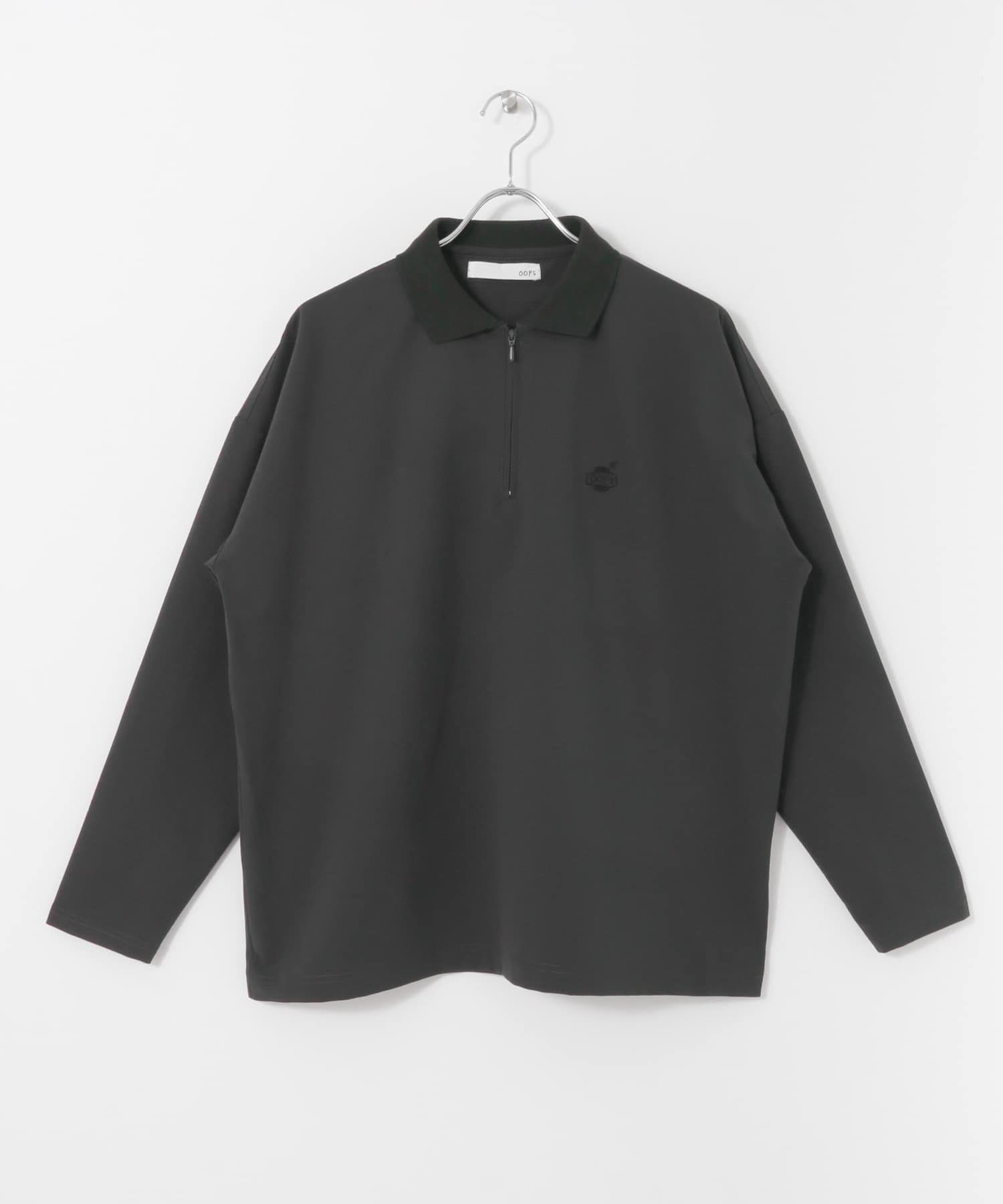 PrimeflexジップポロロングTシャツ