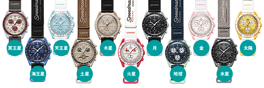 Swatch OMEGA スウォッチ オメガ バイオセラミック ムーンスウォッチ