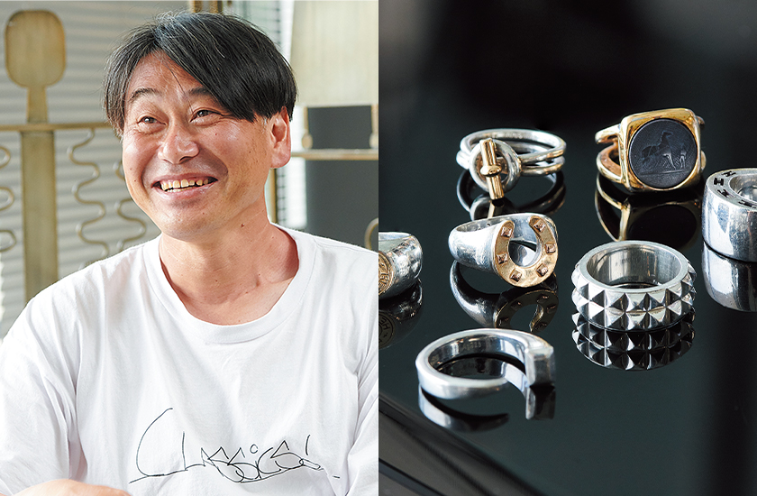 加藤忠幸さんとHERMES エルメスのピンキーリング