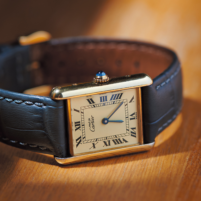 Cartier カルティエの1980年代 マスト タンク SM