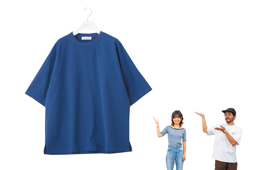 チャオパニック ティピーのストレッチシアサッカー クルーネックTee
