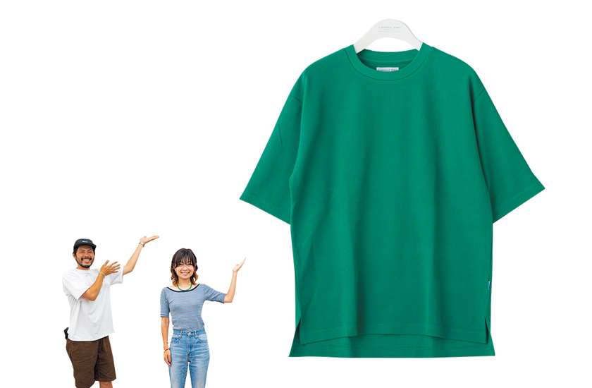 チャオパニック ティピーのテックワッフル半袖Tee