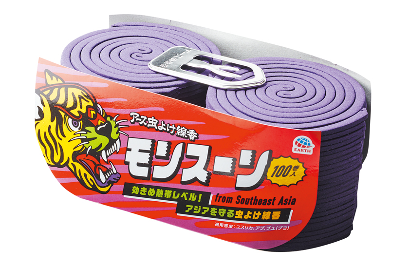 アース製薬の虫よけ線香モンスーン