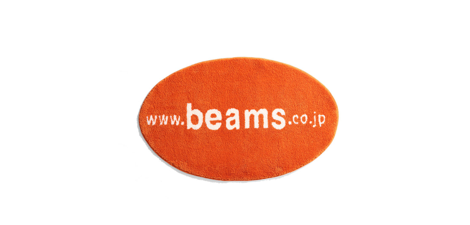 bpr BEAMS / オリジナル ラウンド ラグ