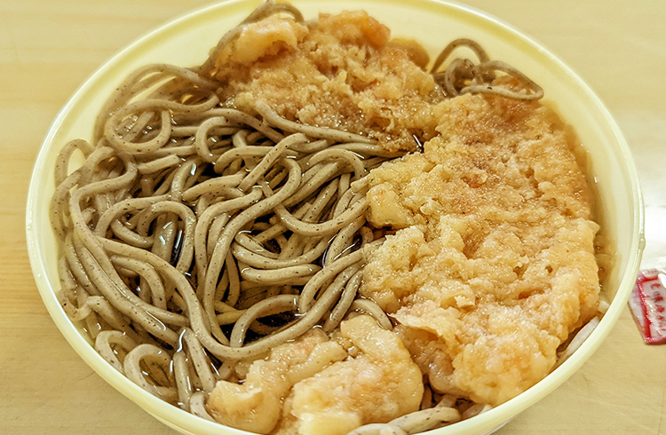 ナスの旨みがギューと濃縮された、君塚の珠玉の逸品「茄子天そば」【SOBA Su Su Ryu】