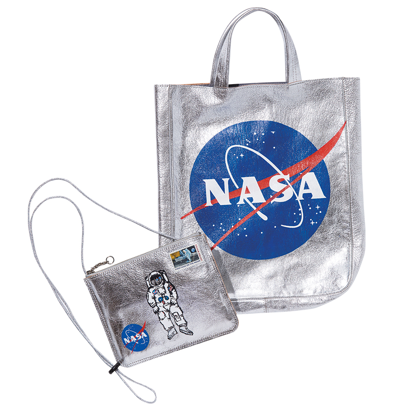 COXCOMB コックスコーム BEAMS Planets ビームス プラネッツ NASA レザートートバッグ NASA レザーサコッシュ