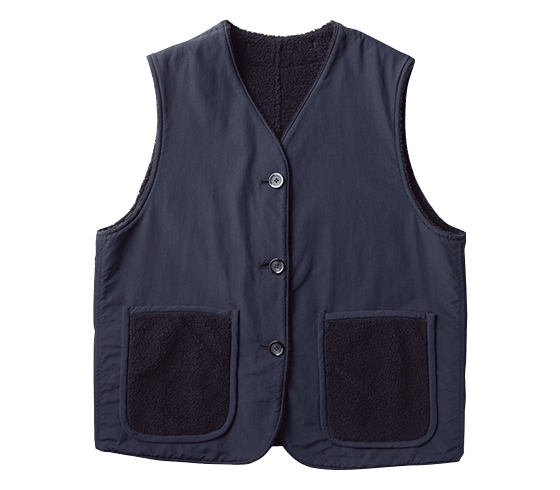 Bodocos ボドコスのリバーシブルベスト Reversible Vest