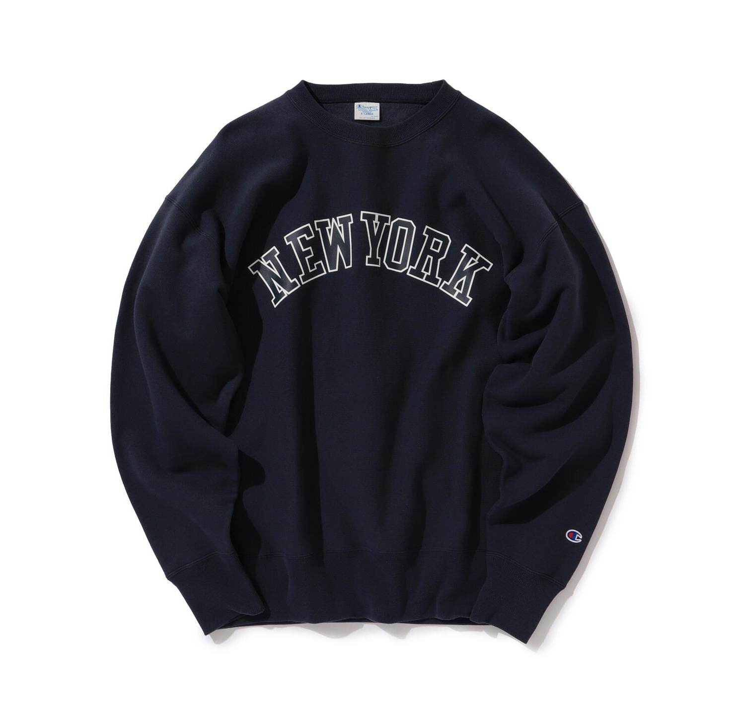 Champion × BEAMS / 別注 City Crewneck Sweat